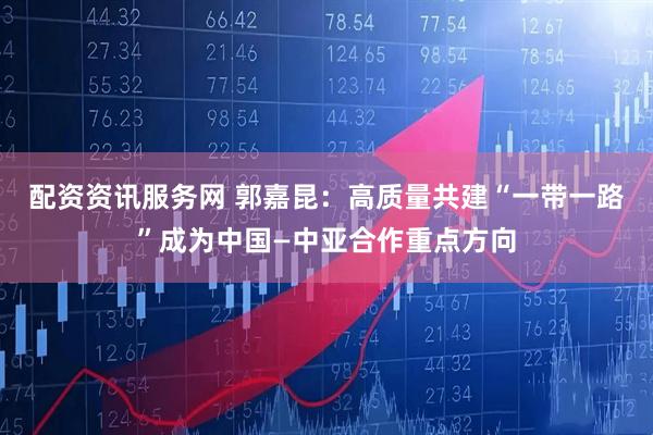 配资资讯服务网 郭嘉昆：高质量共建“一带一路”成为中国—中亚合作重点方向