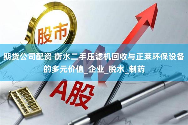 期货公司配资 衡水二手压滤机回收与正莱环保设备的多元价值_企业_脱水_制药